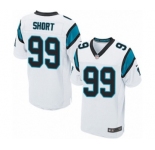Men's Nike Carolina Panthers #99 Kawann Short Elite White NFL Jersey