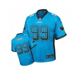 Nike Carolina Panthers #99 Kawann Short Blue Alternate Men's Stitched NFL Elite Drift Fashion Jersey