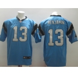 nike nfl jerseys carolina panthers #13 benjamin blue[Elite]
