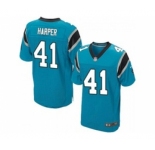 nike nfl jerseys carolina panthers #41 roman harper blue[Elite]