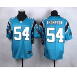 nike nfl jerseys carolina panthers #54 thompson blue[Elite]
