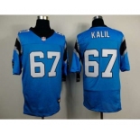 nike nfl jerseys carolina panthers #67 kalil lt.blue[Elite]