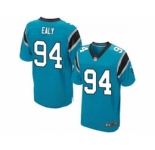 nike nfl jerseys carolina panthers #94 kony ealy blue[Elite]