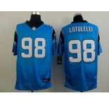 nike nfl jerseys carolina panthers #98 lotulelei blue[Elite]