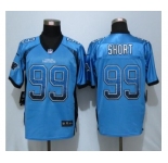 nike nfl jerseys carolina panthers #99 kawann short Blue[Elite drift fashion]