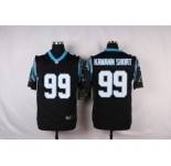 nike nfl jerseys carolina panthers #99 kawannshort black[Elite]