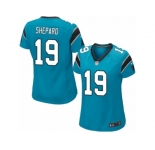 Women Nike Carolina Panthers #19 Russell Shepard Game Blue Alternate NFL Jersey