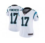 Women's Nike Carolina Panthers #17 Devin Funchess Vapor Untouchable Limited White NFL Jersey