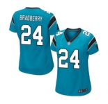 Women's Nike Carolina Panthers #24 James Bradberry Game Blue Alternate NFL Jersey