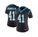 Women's Nike Carolina Panthers #41 Captain Munnerlyn Vapor Untouchable Limited Black Team Color NFL Jersey