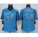 nike women nfl jerseys carolina panthers #54 thompson blue[Elite drift fashion]