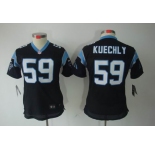 nike women nfl jerseys carolina panthers #59 kuechly black[nike limited]
