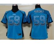nike women nfl jerseys carolina panthers #59 kuechly blue[nike drift fashion]