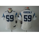 nike women nfl jerseys carolina panthers #59 kuechly white[nike limited]