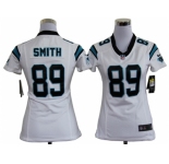 nike women nfl jerseys carolina panthers #89 steve smith white[nike]