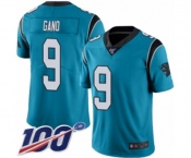Youth Carolina Panthers #9 Graham Gano Limited Blue Rush Vapor Untouchable 100th Season Football Jersey