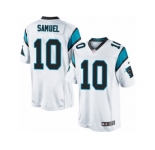 Youth Nike Carolina Panthers #10 Curtis Samuel Limited White NFL Jersey