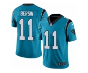 Youth Nike Carolina Panthers #11 Brenton Bersin Limited Blue Rush NFL Jersey