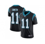 Youth Nike Carolina Panthers #11 Torrey Smith Black Team Color Stitched NFL Vapor Untouchable Limited Jersey