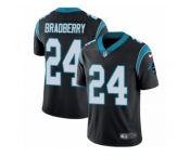 Youth Nike Carolina Panthers #24 James Bradberry Vapor Untouchable Limited Black Team Color NFL Jersey