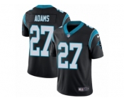 Youth Nike Carolina Panthers #27 Mike Adams Vapor Untouchable Limited Black Team Color NFL Jersey