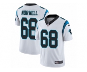 Youth Nike Carolina Panthers #68 Andrew Norwell Vapor Untouchable Limited White NFL Jersey
