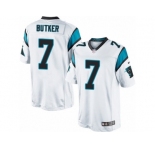 Youth Nike Carolina Panthers #7 Harrison Butker Limited White NFL Jersey