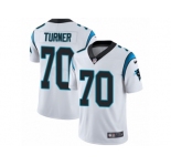 Youth Nike Carolina Panthers #70 Trai Turner Vapor Untouchable Limited White NFL Jersey