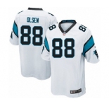 Youth Nike Carolina Panthers #88 Greg Olsen White NFL Jersey