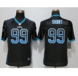 Youth Nike Carolina Panthers #99 Kawann Shor Drift Fashion Black Jerseys