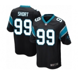 Youth Nike Carolina Panthers #99 Kawann Short Black Team Color NFL Jersey