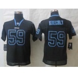 nike youth nfl jerseys carolina panthers #59 kuechly black[nike lights out]