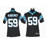 nike youth nfl jerseys carolina panthers #59 kuechly black[nike]