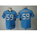 nike youth nfl jerseys carolina panthers #59 kuechly blue[nike limited]