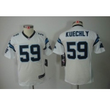 nike youth nfl jerseys carolina panthers #59 kuechly white[nike limited]