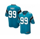 nike youth nfl jerseys carolina panthers #99 kawann short blue[nike]