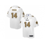 Nike Minnesota Vikings #14 Stefon Diggs White Men's NFL Pro Line Fashion Game Jersey
