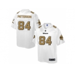 Nike Minnesota Vikings #84 Cordarrelle Patterson White Men's NFL Pro Line Fashion Game Jersey