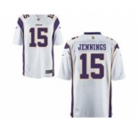 nike nfl jerseys minnesota vikings #15 jennings white[game]