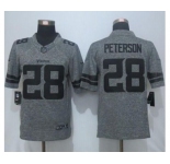 nike nfl jerseys minnesota vikings #28 peterson gray[game]