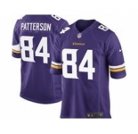nike nfl jerseys minnesota vikings #84 patterson purple[game]
