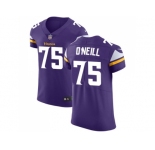 Nike Minnesota Vikings #75 Brian ONeill Purple Team Color Men Stitched NFL Vapor Untouchable Elite Jersey