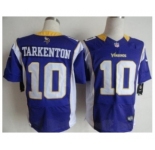 nike nfl jerseys minnesota vikings #10 tarkenton purple[Elite]
