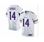 nike nfl jerseys minnesota vikings #14 stefon diggs white[Elite]