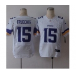 nike nfl jerseys minnesota vikings #15 fruechte white[Elite][fruechte]