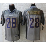 nike nfl jerseys minnesota vikings #28 peterson grey[Elite vapor]