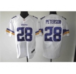 nike nfl jerseys minnesota vikings #28 peterson white[Elite new]
