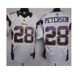 nike nfl jerseys minnesota vikings #28 peterson white[Elite]