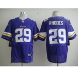 nike nfl jerseys minnesota vikings #29 rhodes purple[new Elite]