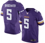 nike nfl jerseys minnesota vikings #5 bridgewater purple[Elite][bridgewater]